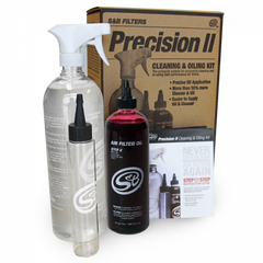 Precision II: Cleaning & Oil Kit (Red Oil)