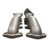 Competition T-6 12V 0* Valve Stainless Diesel Exhaust Manifold