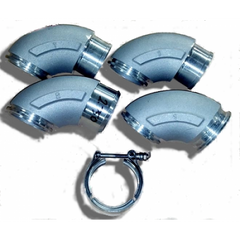 3.00"- Holset/90 Degrees S300 Aluminum Elbow Kit