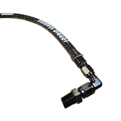 Premium Black -4AN Oil Feed Line - Fittings Included