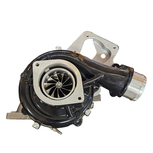 Next Level Power for Your 2024+ Duramax: Meet the New Stainless Diesel 63/66 Stage 1 Drop-In Turbo