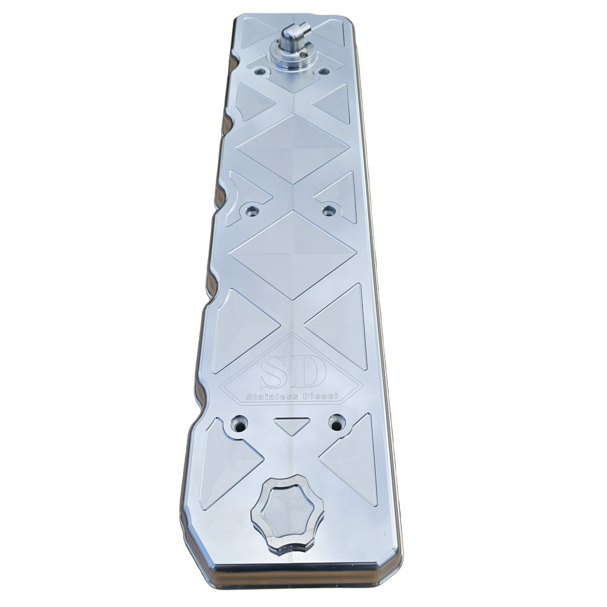 Raw Billet Aluminum Valve Cover | 2006-2023 Dodge Ram 5.9 6.7