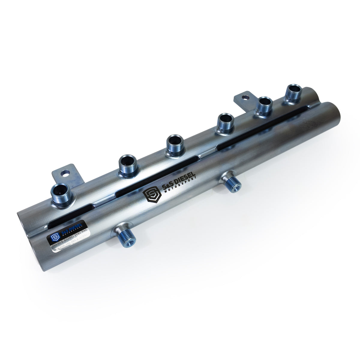 S&S 6.7L Cummins Double-Barrel Fuel Rail