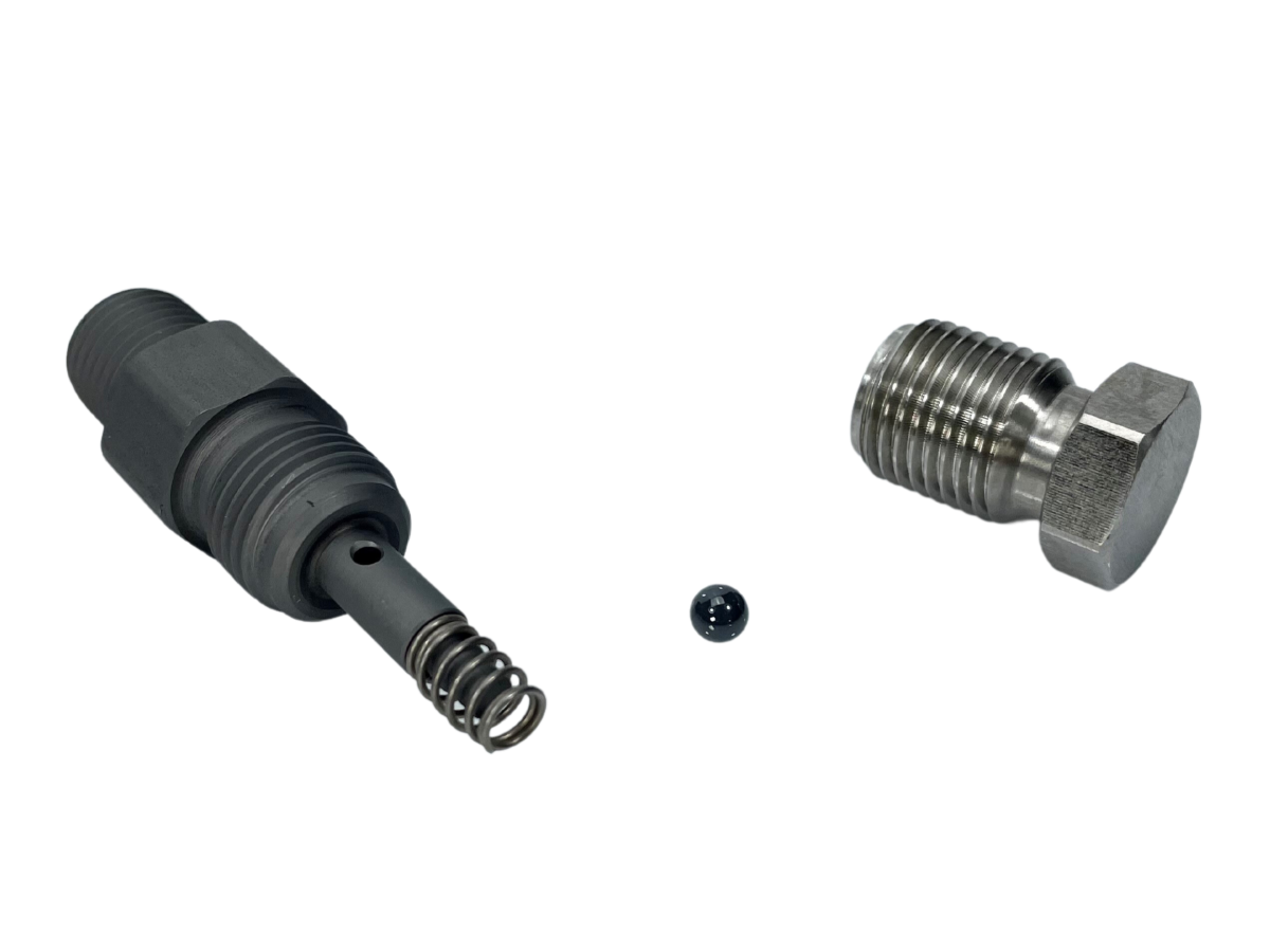 Exergy CP3 Rear Outlet Fitting and Plug Kit - 1-018-124