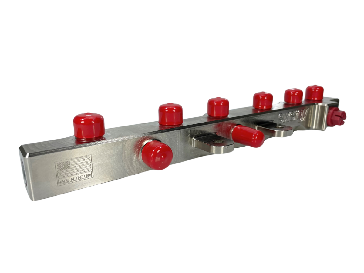 Exergy Billet Dual Feed Fuel Rail w/o Sensor/PRV | 2007.5-2012 Dodge Ram 6.7 Cummins