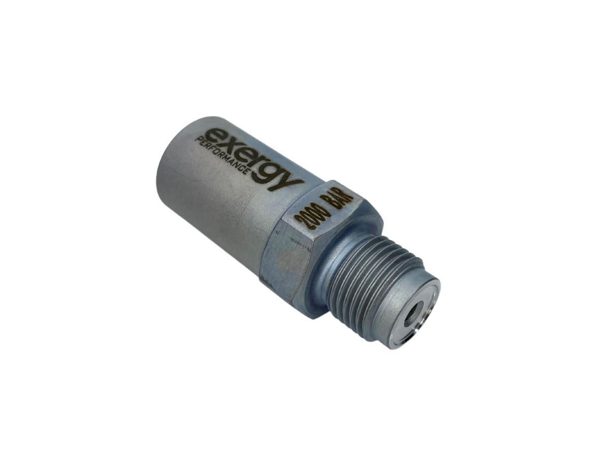 Exergy 2000 Bar (29 000 PSI) Pressure Relief Valve (M16x1.5 Outlet) | 2001-2004 Chevrolet 6.6 Duramax LB7