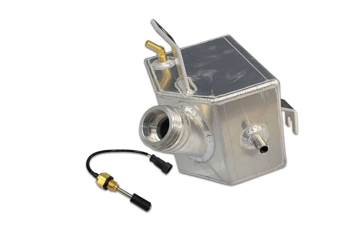 G&R Diesel Welded Aluminum Coolant Tank w/ Low Level Sensor | 2013-2018 Dodge Ram 6.7 Cummins