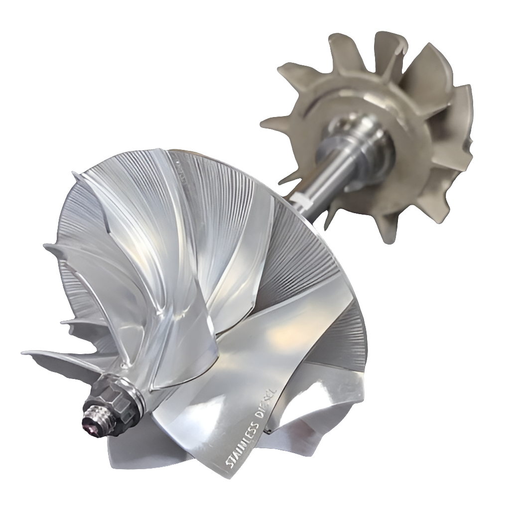 Power Package – 5Blade Billet Compressor Wheel + 10Blade Turbine Wheel | 2007.5–2018 Dodge Ram 6.7 Cummins