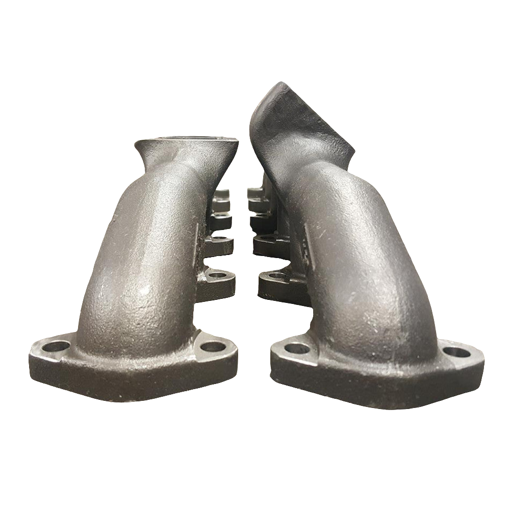 Competition T-6 12V 0* Valve Stainless Diesel Exhaust Manifold