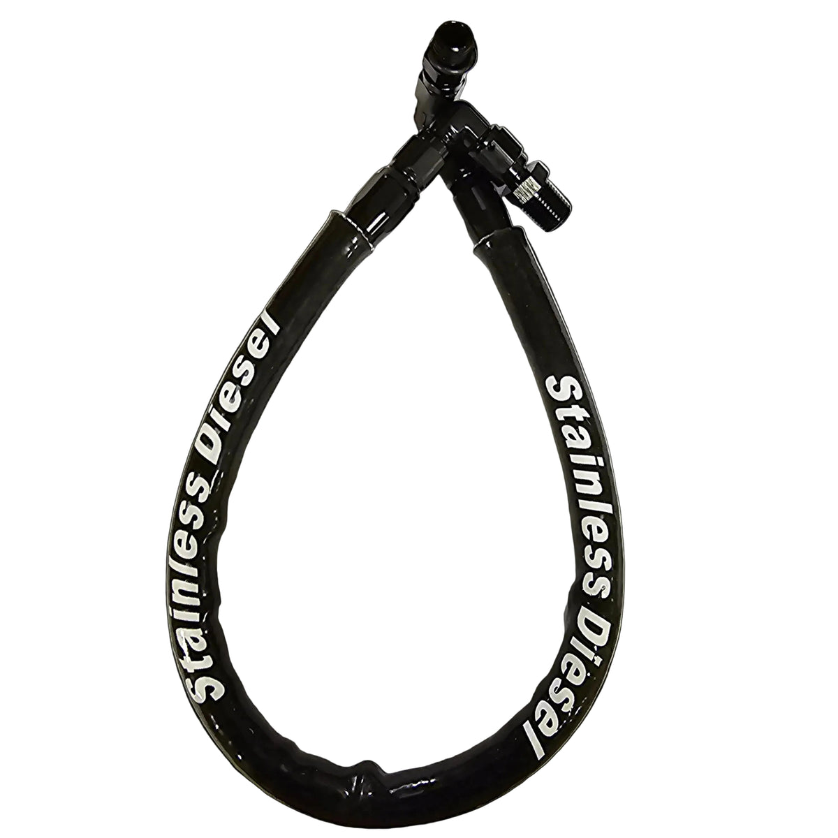 Premium Black -6AN Oil Feed Line - Fittings Included